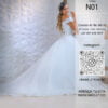 Miniatura de Vestido blanco N01