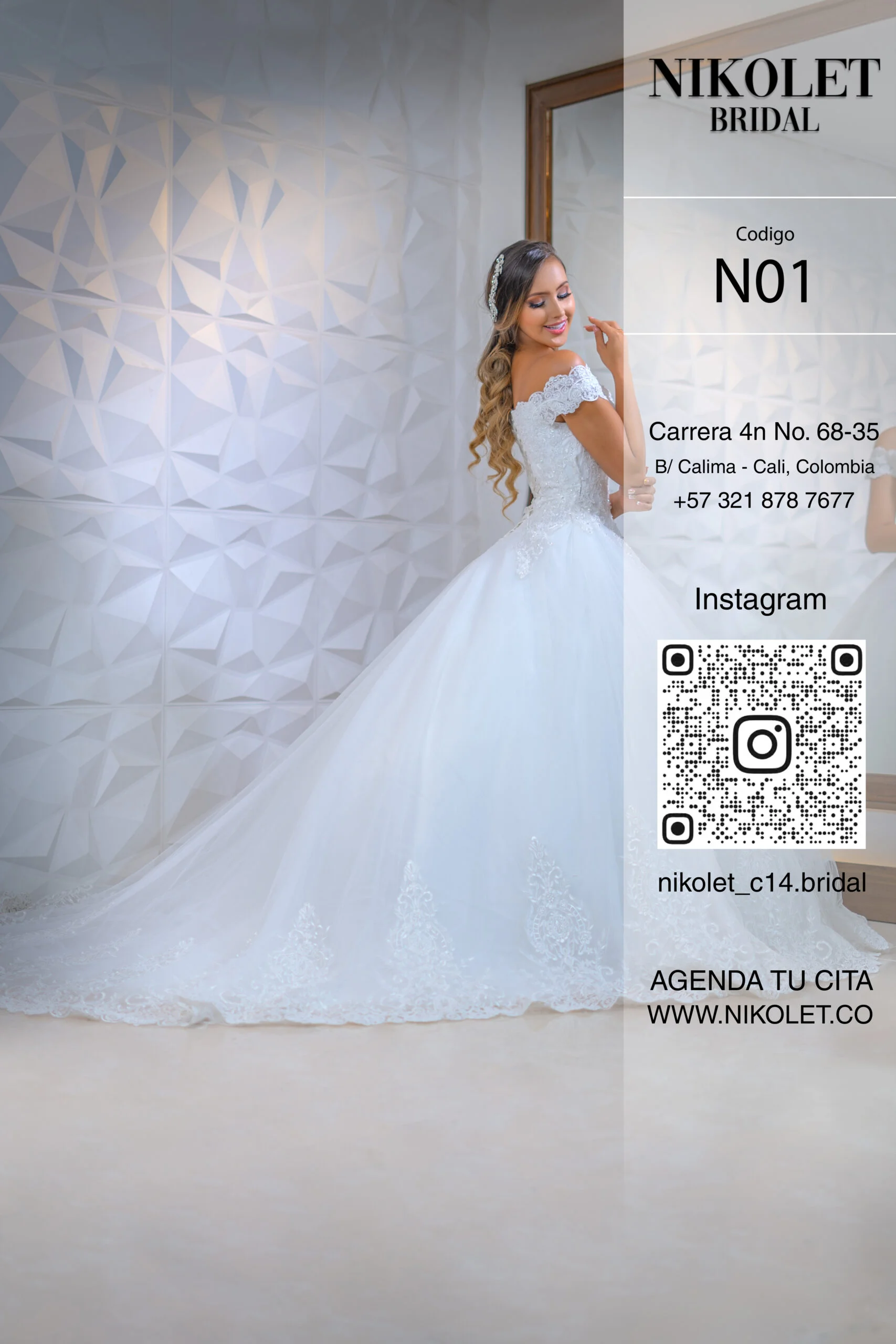 Vestido blanco N01 - Image 2