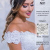 Miniatura de Vestido blanco N01
