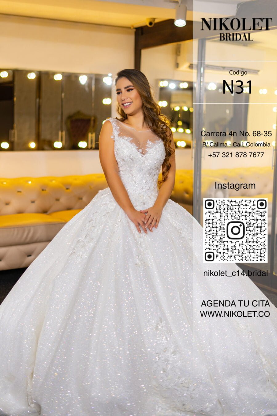 Vestido blanco N31