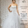 Miniatura de Vestido blanco N11