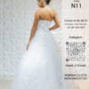 Miniatura de Vestido blanco N11