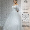 Miniatura de Vestido blanco N10