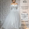 Miniatura de Vestido blanco N10