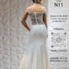 Miniatura de Vestido blanco N12