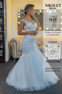 Vestido blanco N35