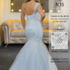 Miniatura de Vestido blanco N35