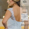 Miniatura de Vestido blanco N35