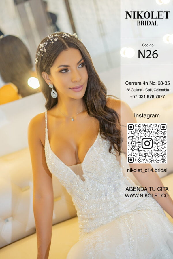 Vestido blanco N26 - Image 2