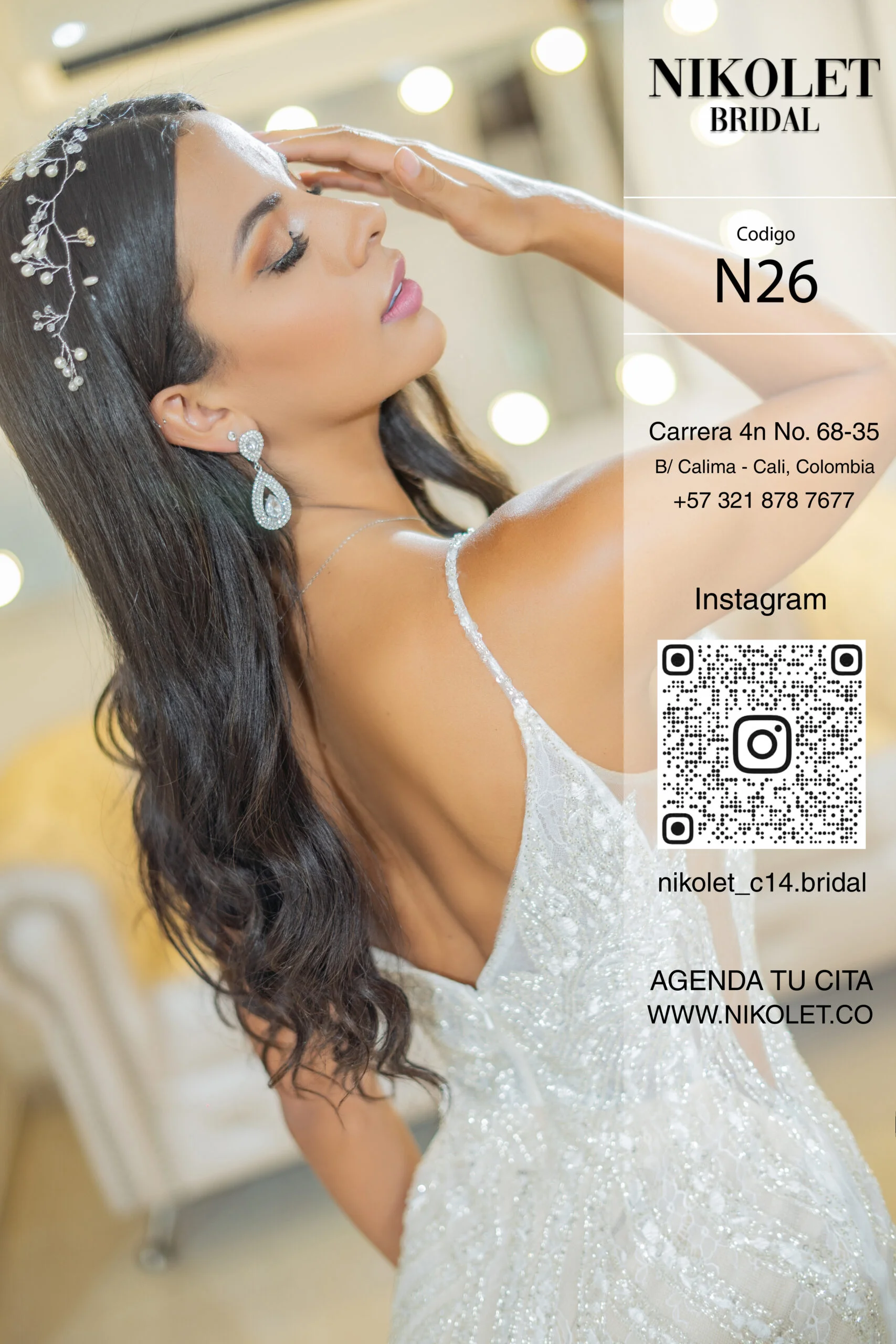 Vestido blanco N26 - Image 4