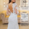 Miniatura de Vestido blanco N25