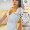 Miniatura de Vestido blanco N25