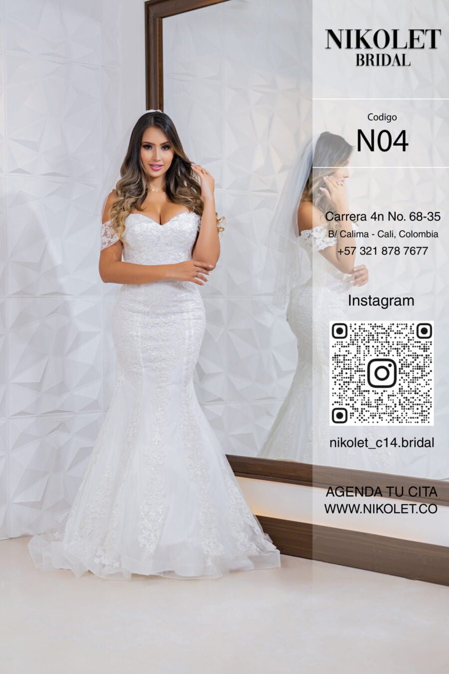 Vestido blanco N04