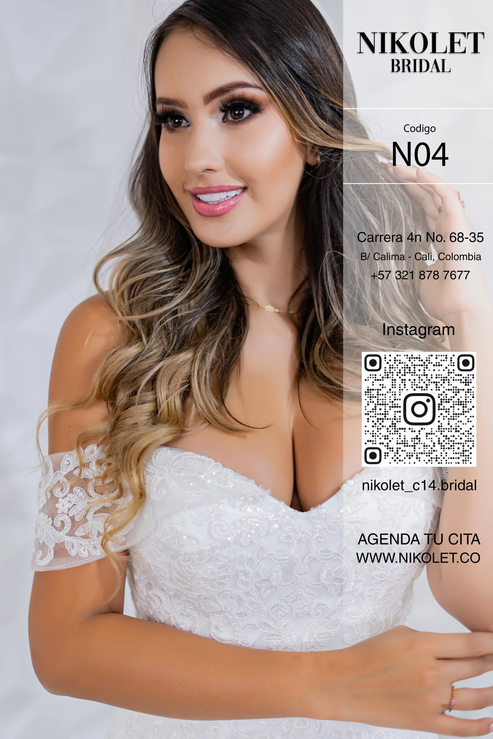 Vestido blanco N04 - Image 2