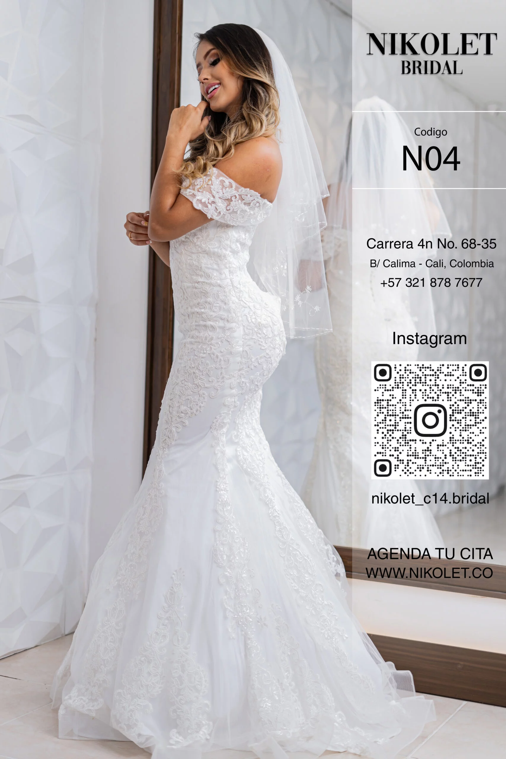 Vestido blanco N04 - Image 3