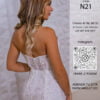 Miniatura de Vestido blanco N21