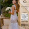Miniatura de Vestido blanco N32