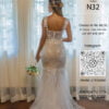 Miniatura de Vestido blanco N32
