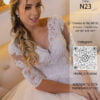 Miniatura de Vestido blanco N23