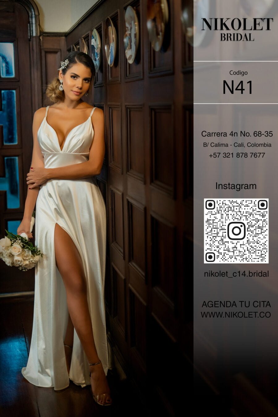 Vestido blanco N41
