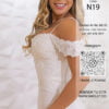 Miniatura de Vestido blanco N19