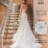 Miniatura de Vestido blanco N34