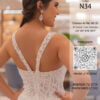 Miniatura de Vestido blanco N34