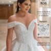 Miniatura de Vestido blanco N36