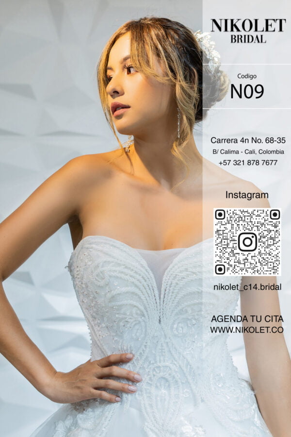 Vestido blanco N09 - Image 3