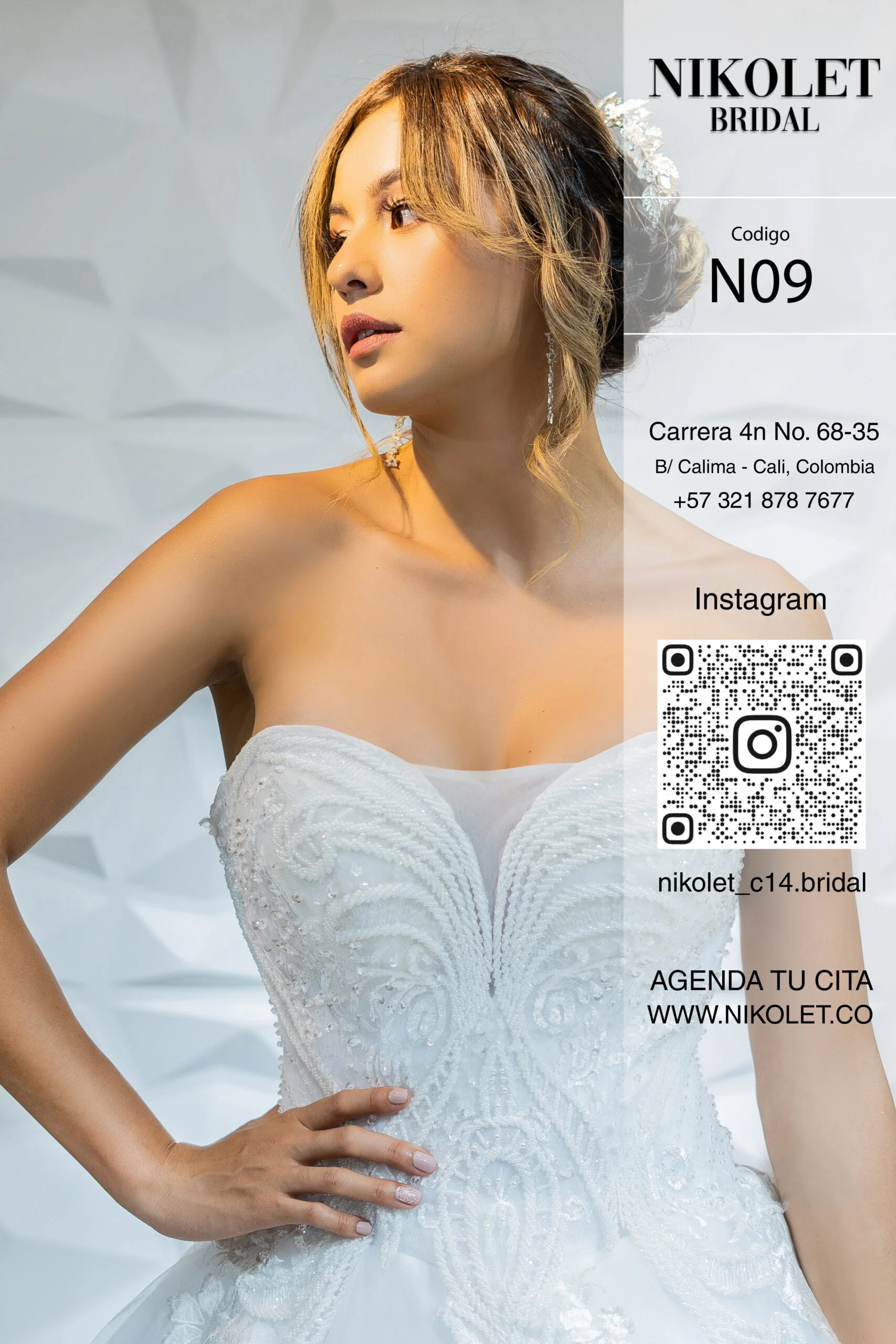 Vestido blanco N09 - Image 3