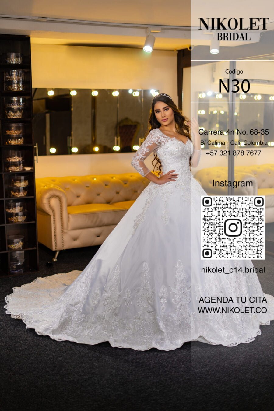Vestido blanco N30