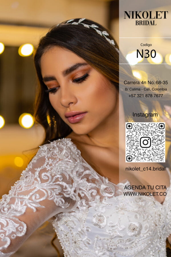 Vestido blanco N30 - Image 2