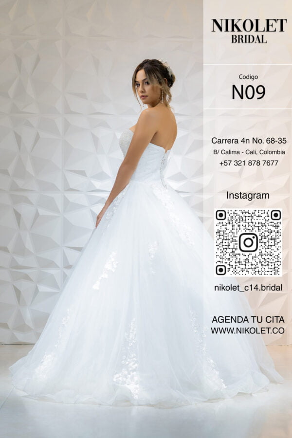 Vestido blanco N09 - Image 4