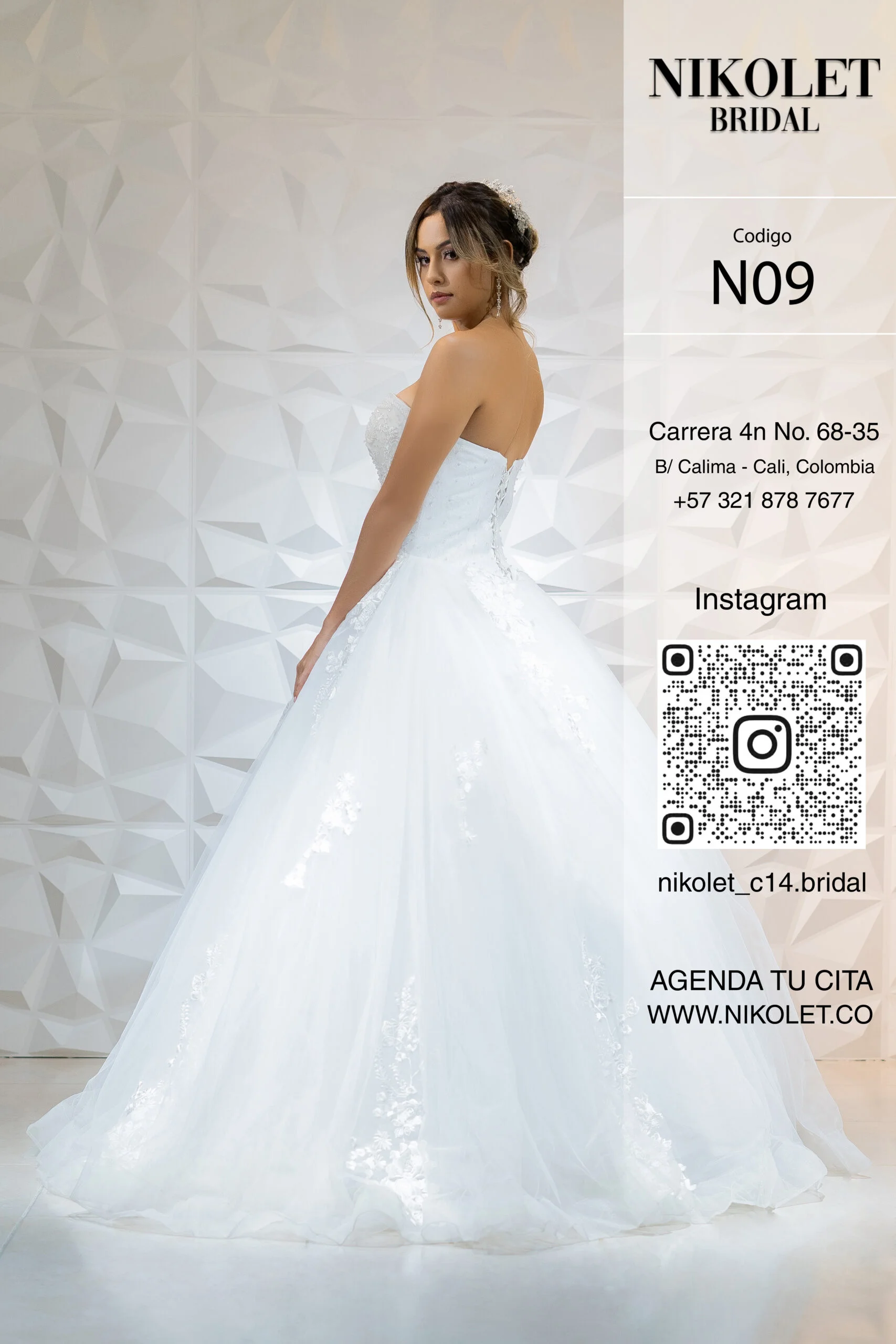 Vestido blanco N09 - Image 4