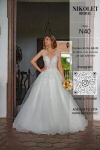 Vestido blanco N40