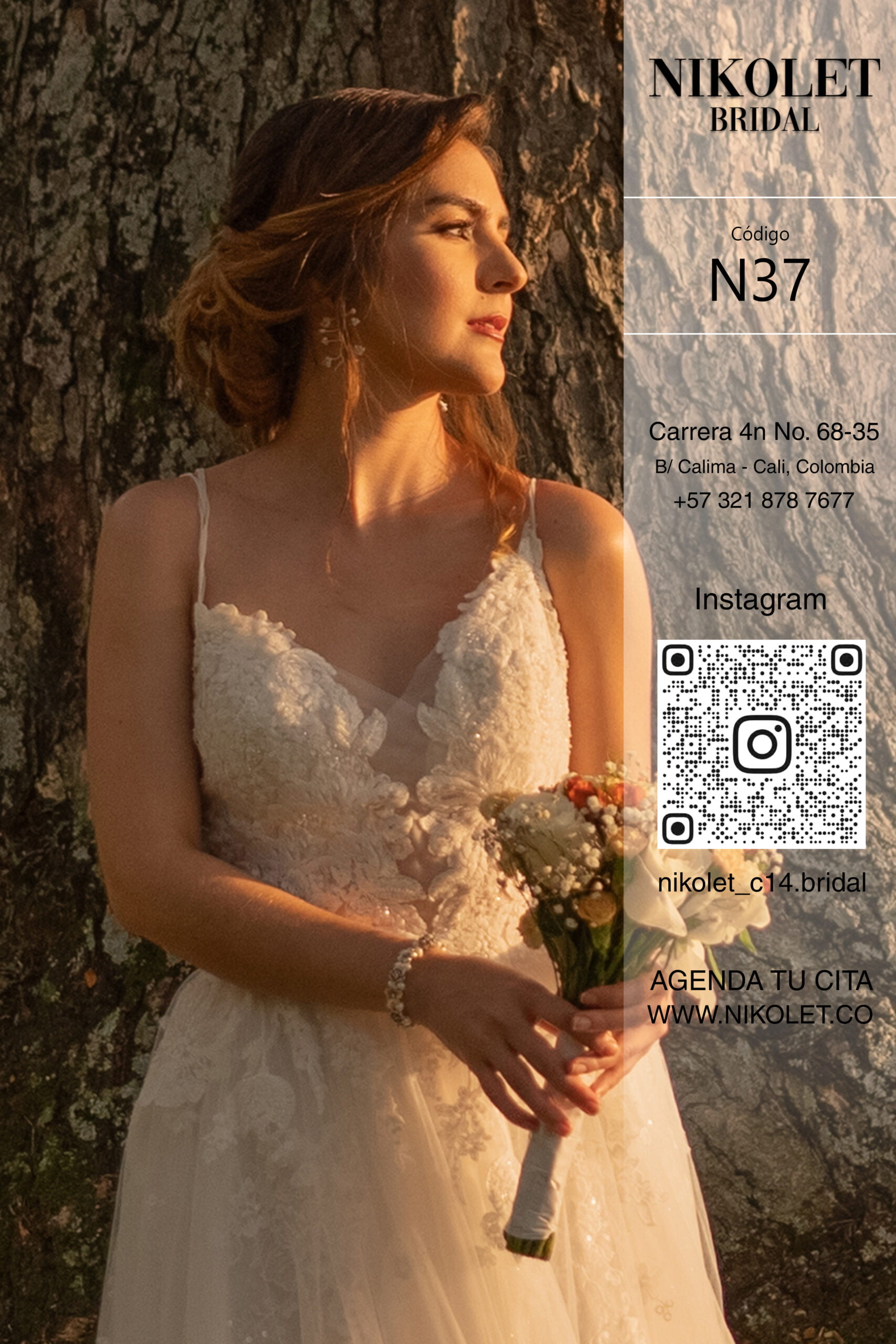 Vestido blanco N37