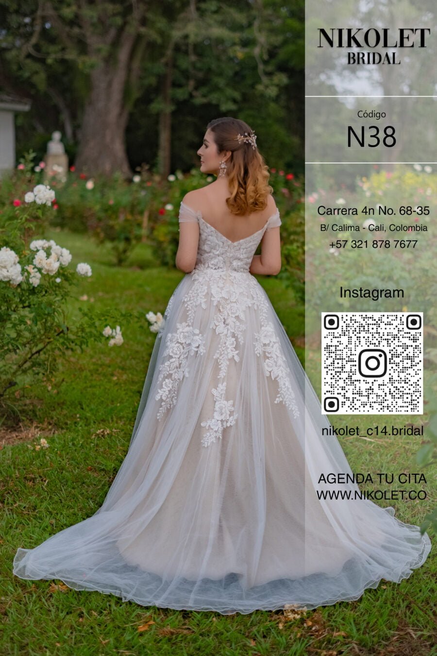 Vestido blanco N38
