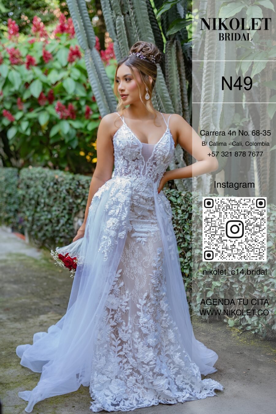 Vestido blanco N49