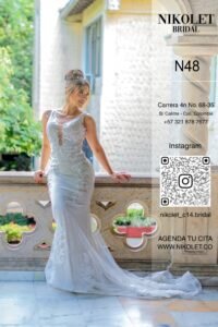 Vestido blanco N48