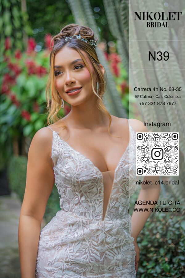 Vestido blanco N39 - Image 5