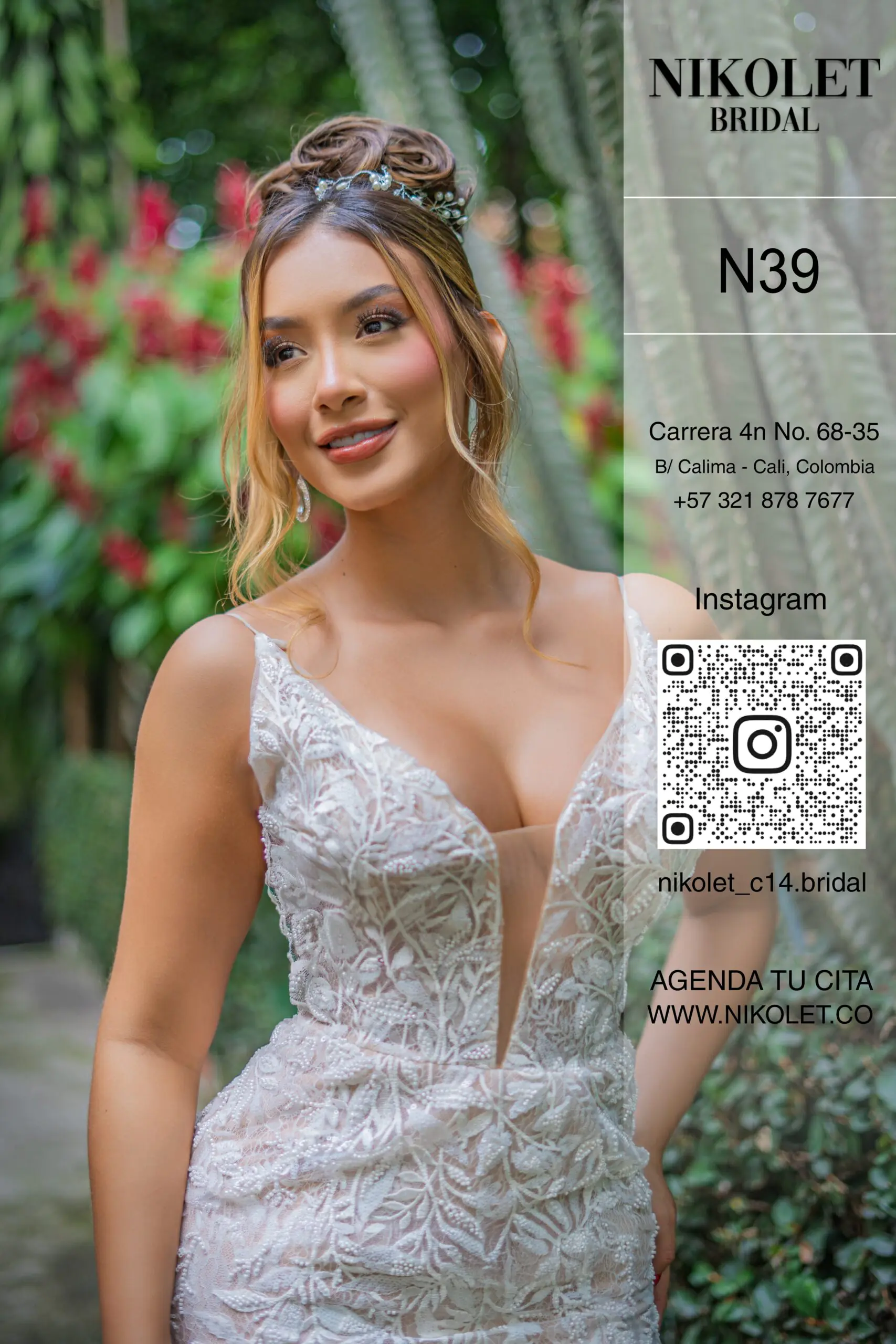 Vestido blanco N39 - Image 5