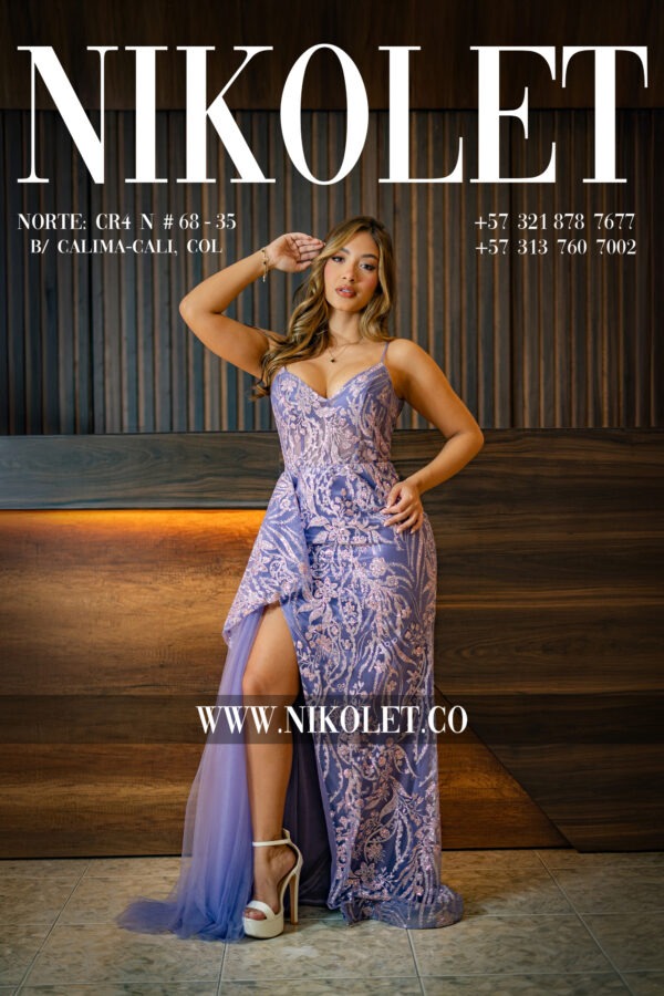 Vestido gala - L100