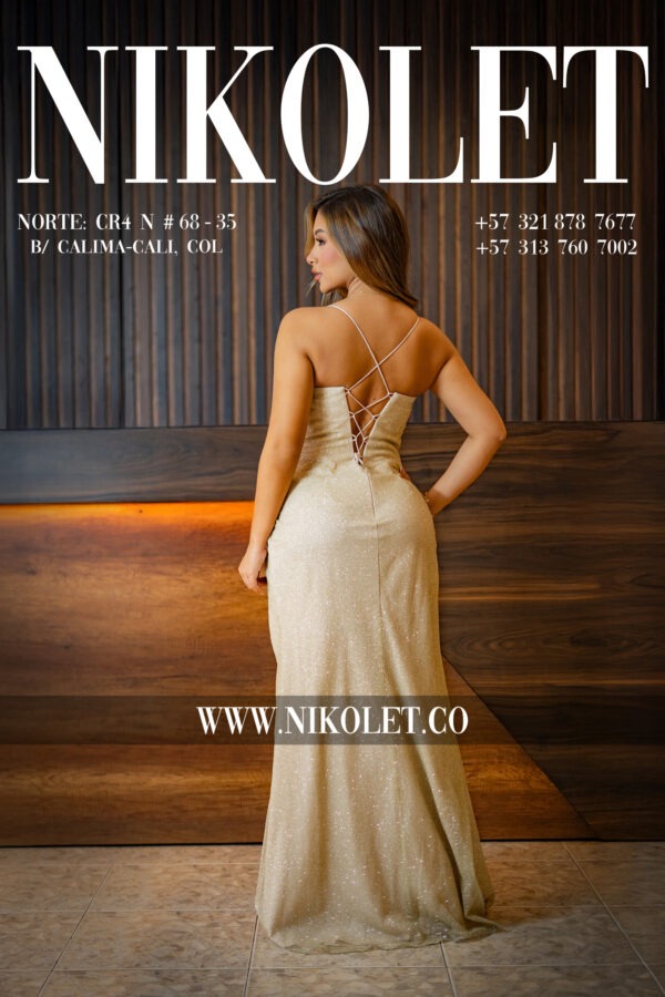 Vestido gala - L101