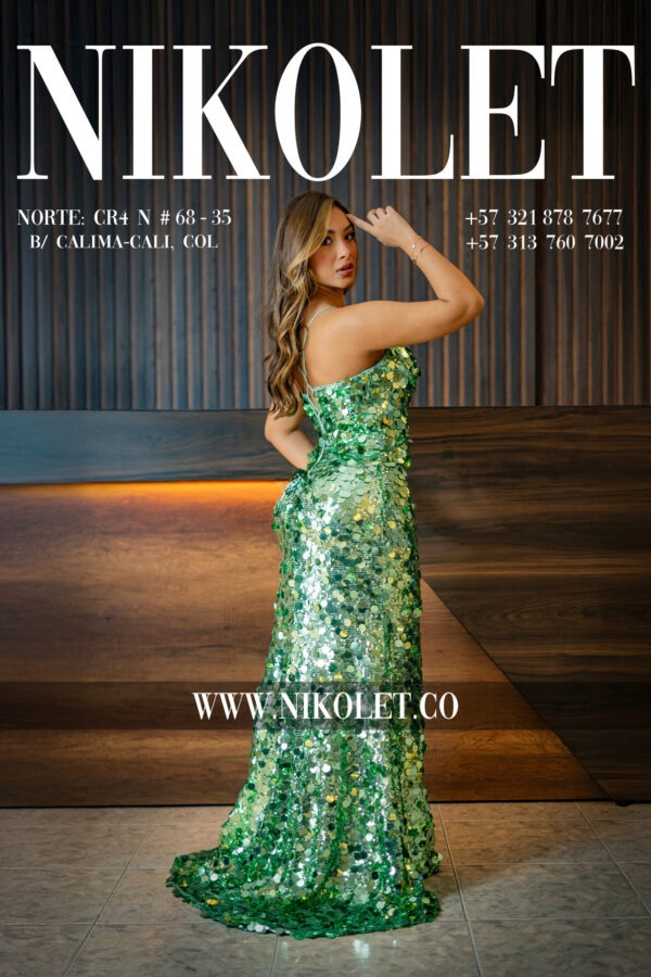 Vestido gala - L104