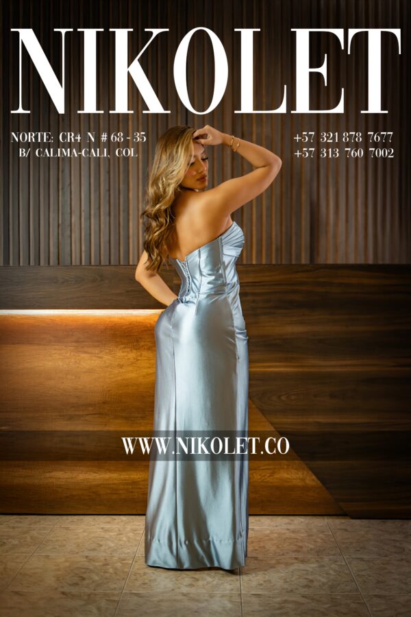 Vestido gala - L105