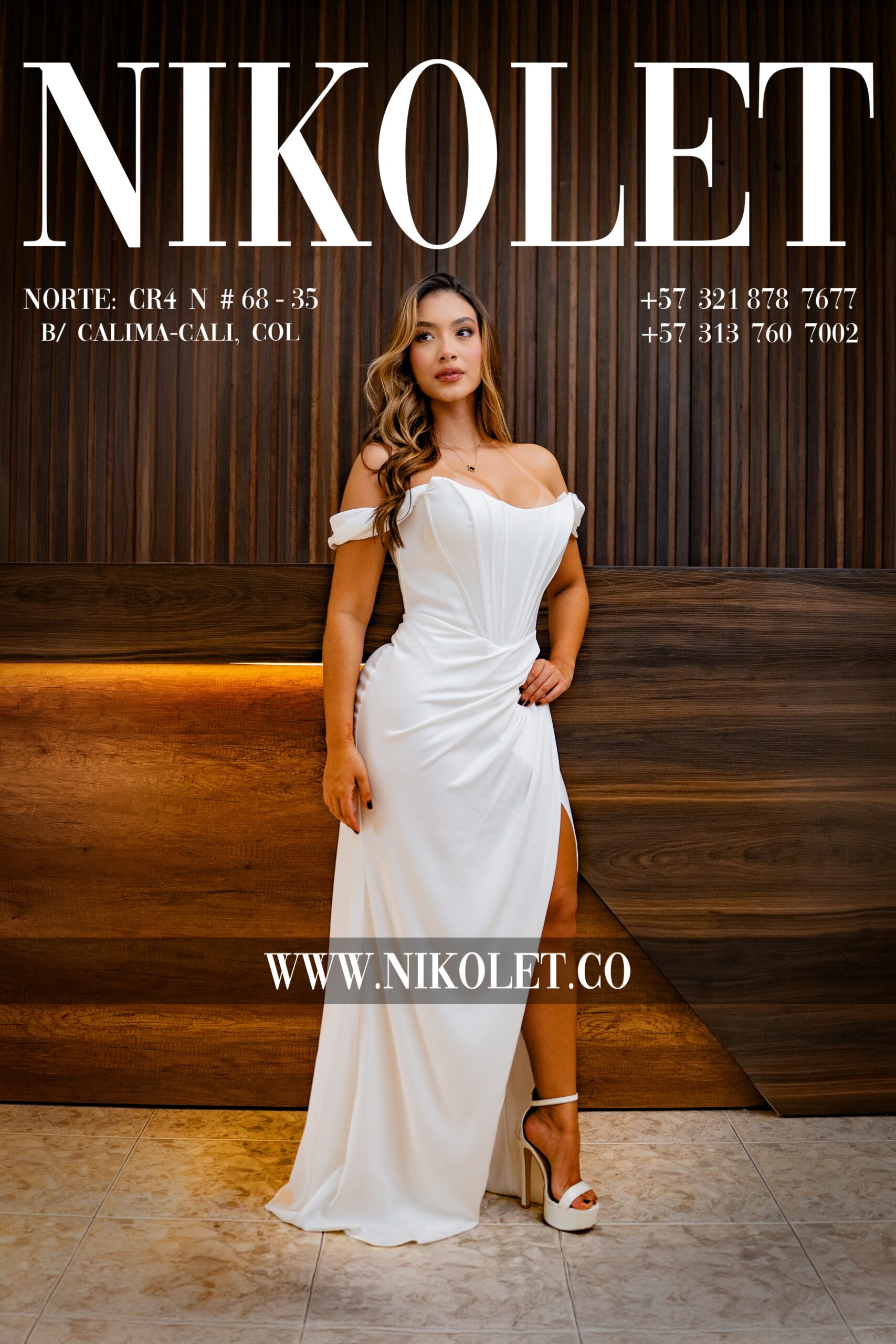 Vestido gala - L117