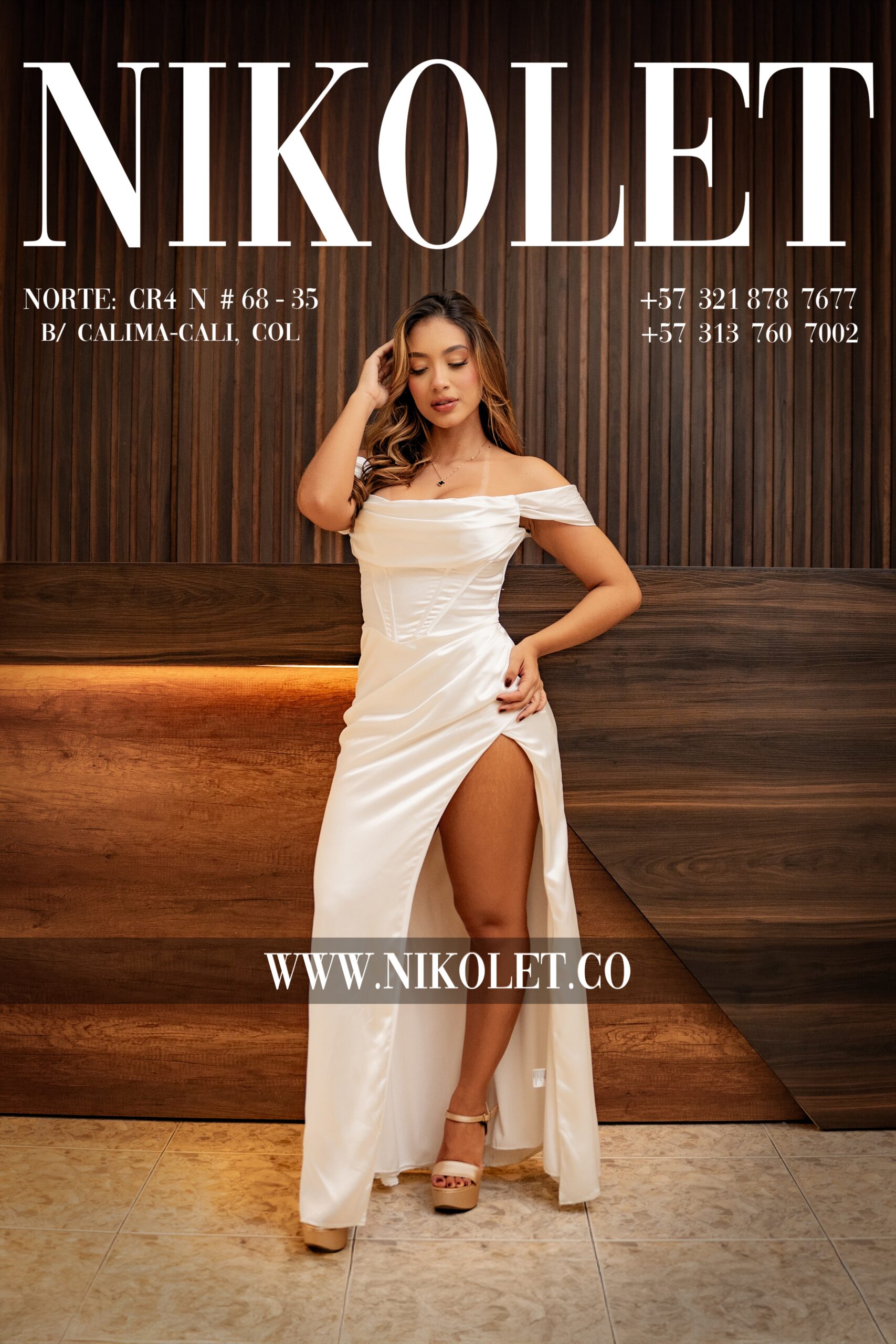Vestido gala - L119