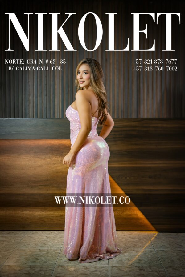 Vestido gala - L098