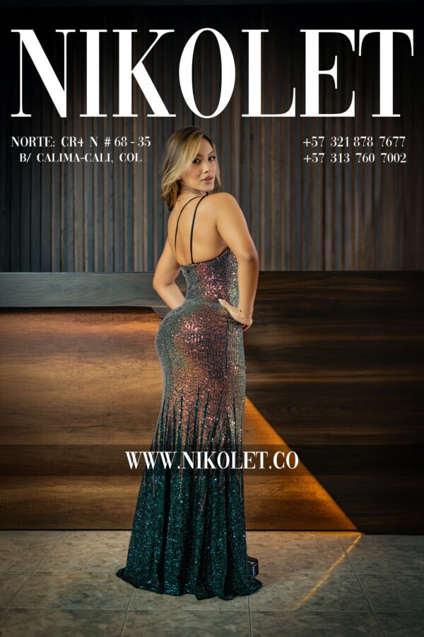 Vestido gala - L099