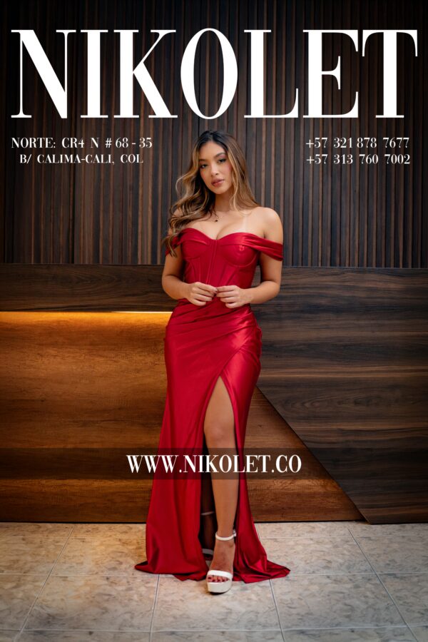 Vestido gala - L114
